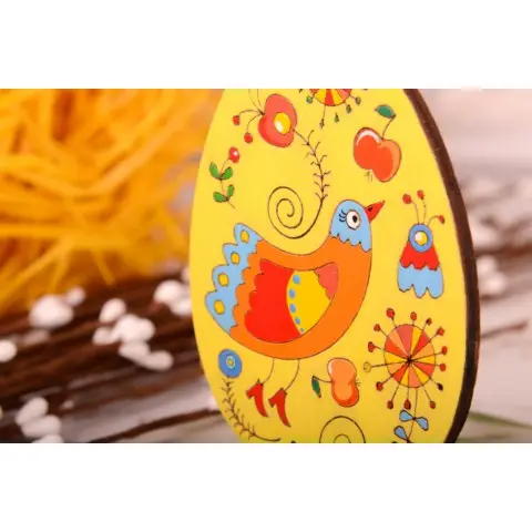 Набір для творчості. Розпис акриловими фарбами "Яйце пасхальне" (РД-004) RD-004 по дереву