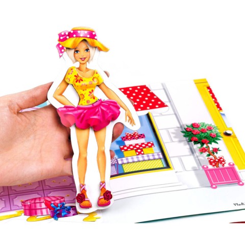 Магнітна гра Одевашка "Блондинка" Vladi Toys VT3204-30 Укр