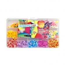 Набір гумок для плетіння браслетів 037-158 у пластиковому боксі