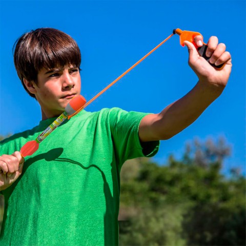 Іграшковий пускач серії "Air Storm" Zing AS610 SKY RIPPERZ із двома ракетами