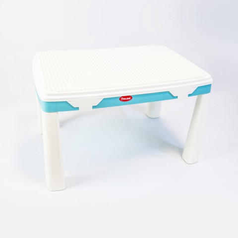 Дитячий набір "Граємось та навчаємось" 04660/7 в наборі стіл, стілець, конструктор