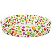 Дитячий надувний басейн "Фрукти" 59431-2, 220 л