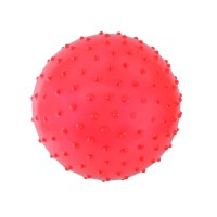 М'ячик дитячий з шипами MB0110 гумовий 12 см, 38 грам Червоний