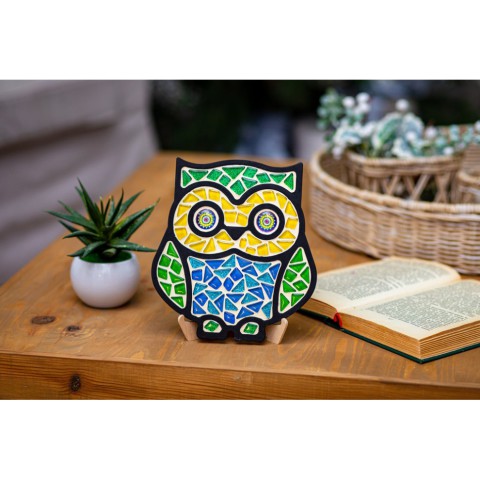 Дитячий набір для творчості кришталева мозаїка "Сова" MA2004