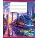 Зошит учнівський "Міста майбутнього" 024-550177K-4 в клітинку, 24 аркуші