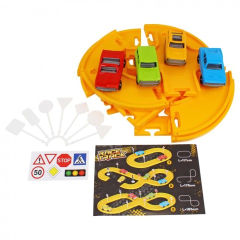 Дитячий іграшковий Автотрек 0747TXK 4 автомобілі