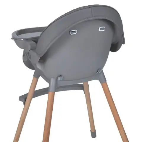 Стільчик для годування LUMI ME 1111 Gray екошкіра