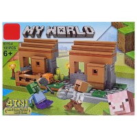 Дитячий конструктор Minecraft LD6019-4, 181 деталь