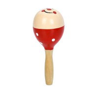 Дитяча дерев'яна іграшка Маракас MD 0361-10 розмір 12,5 см