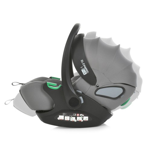 Дитяче автокрісло i-FIX ME 1110 Simply Gray