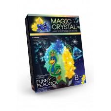 Дитячий набір для проведення дослідів "MAGIC CRYSTAL" OMC-01-01 безпечний Кумедний павич