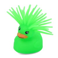 Дитяча іграшка Антистрес Качка MS 3719(Green) світлові ефекти