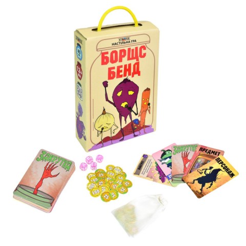 Карткова гра "Борщс Бенд" 30474 гральні картки 108 штук