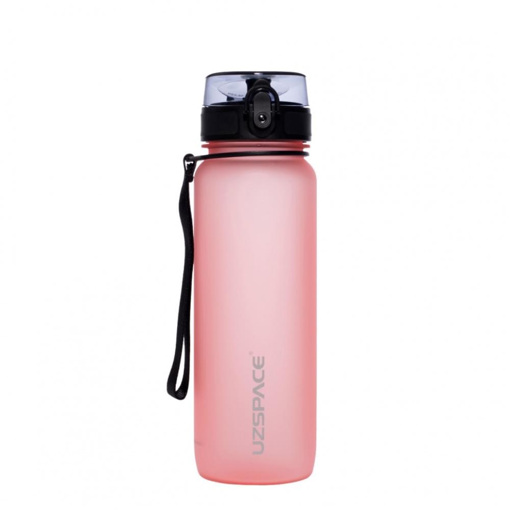 Пляшка для води UZSPACE 3053(Coral) 800 мл, коралово-рожева
