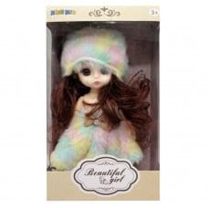 Дитяча іграшкова лялька 1361-8 шарнірна, розмір 15 см