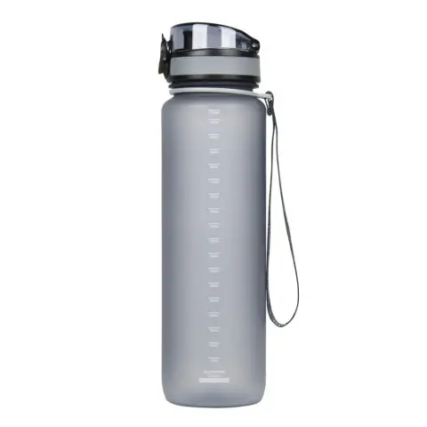 Пляшка для води UZSPACE 3038(Grey) 1000 мл, сіра