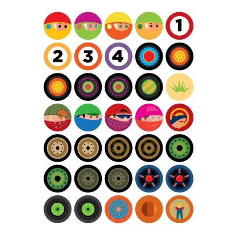 Дитяча велика книга "Авто" 403600 з наклейками