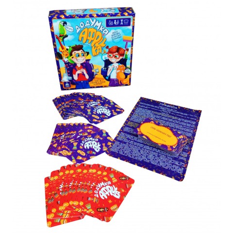 Настільна карткова гра "ДодУМка АФРИКА" GDV-Afr-01 укр. мовою