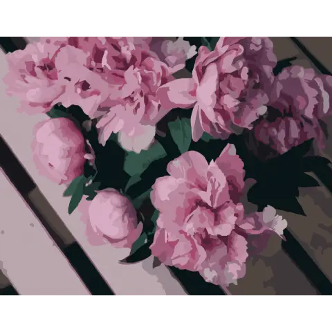 Картина за номерами. Art Craft "Півонія Катаріна" 40 * 50 см 13110-AC