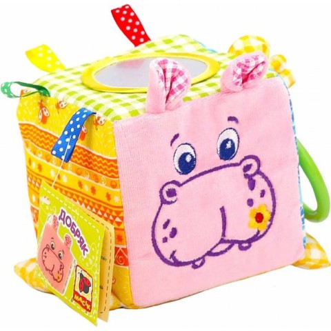 Підвіска-кубик Зоо "Бегемот Добряк" МС 110202-02