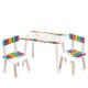 Дитячий столик M 501-21 стільниця 60 х 40 см, 2 стільчики