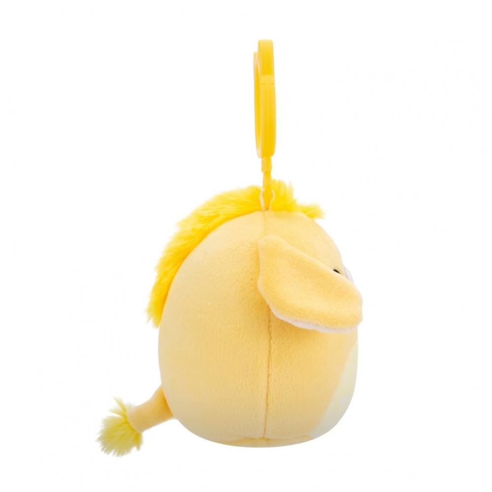 М'яка іграшка на кліпсі Ослик Гевін Squishmallows SQCP00461, 9 см