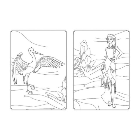 Розмальовка Магія кольору. Неймовірні пригоди Ранок 1807006 з наклейками