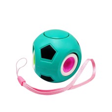 Дитяча іграшка-антистрес "Футбольний м'яч" BK168-27(Turquoise) з петелькою