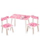 Дитячий Столик M 501-8 стільниця 60 х 40 см, 2 стільчики