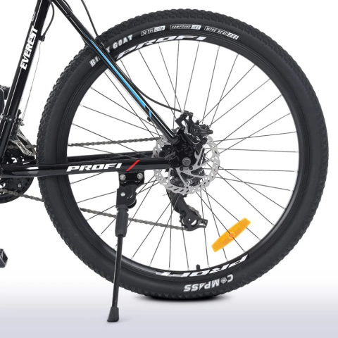 Велосипед "EVEREST" PROF1 G275EVEREST A275.127,5 д. Алюм.рама 19 ", SHIMANO 21SP, алюм.DB, CS TZ500, чорний