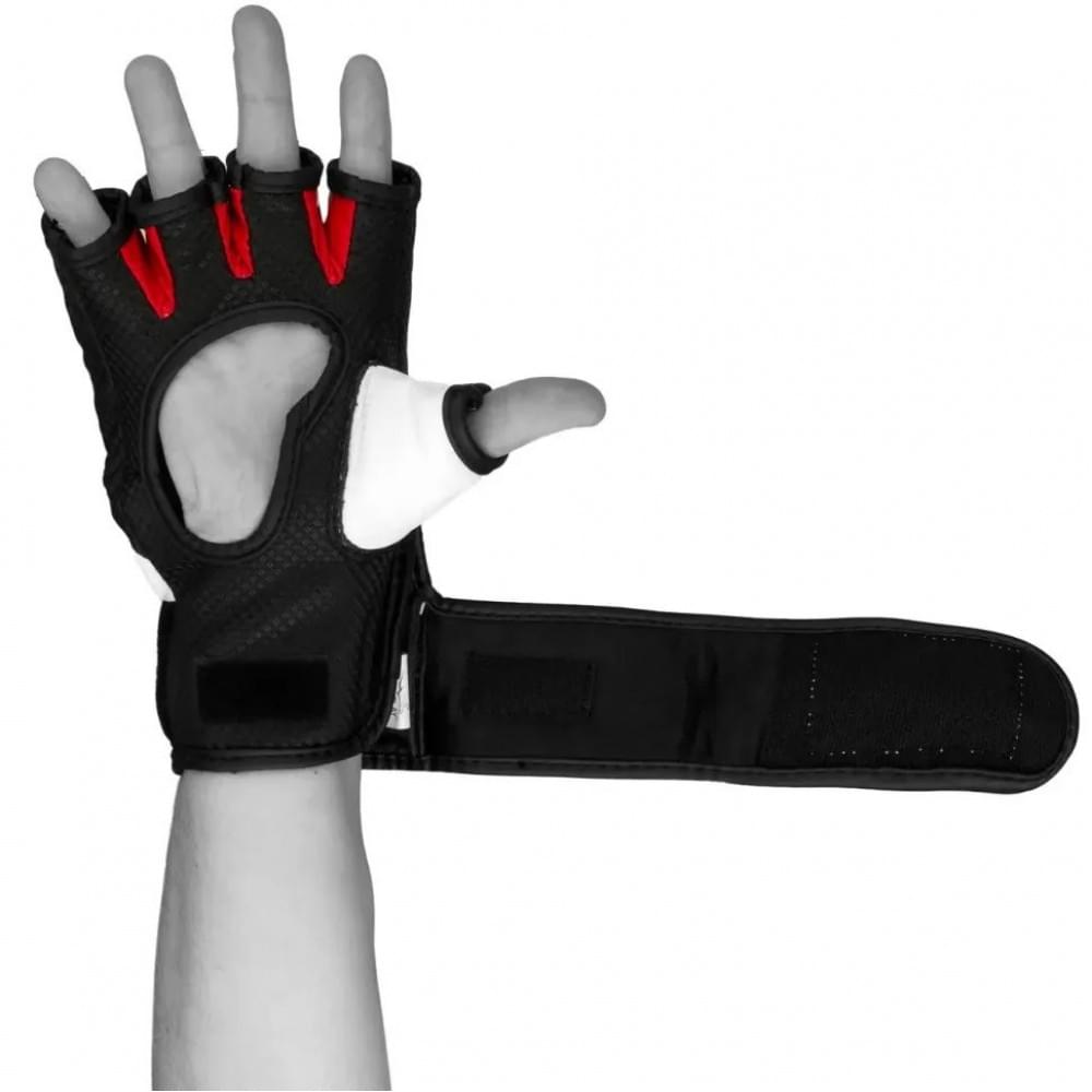 Рукавички для MMA PowerPlay PP_3075_XL_BI/White, Чорно-білий XL