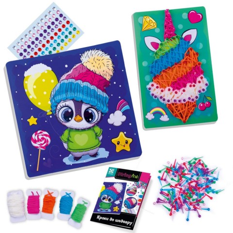 Дитячий набір для творчості "Ласунчик" VT4501-21, 160 декоративних булавок