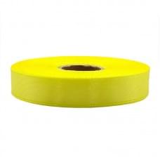 Атласна стрічка для рукоділля АБ-642, 1,2см x 23 м, Світло-жовтий