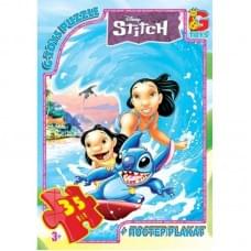 Дитячий пазл "Ліло і Стіч" SC609 постер, 35 елементів