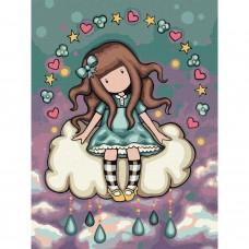 Картина за номерами "April's Showers Santoro Gorjuss Collection" KHO8672, 30х40 см