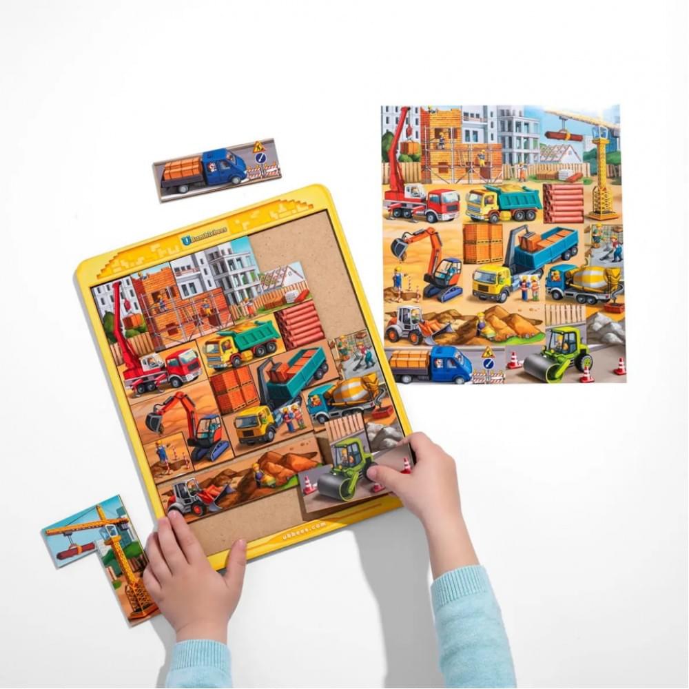 Дерев'яний тетріс великий "Будівельний майданчик" (ПСД127) PSD127