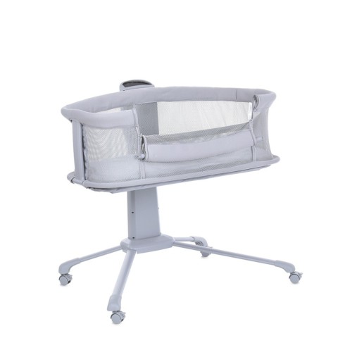 Дитяче ліжечко-люлька 3 в 1 Mastela 3378 приставна, музика, таймер, москітна сітка, білий