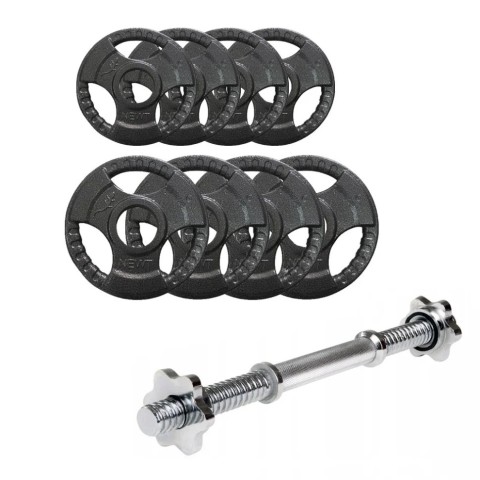 Гантель набірна металева Home Profi TI-968-17, 16,5 кг