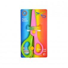 Дитячі ножиці "C" COLOR-IT 2013 пластикові Рожево-зелений