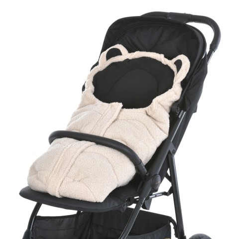 Конверт у коляску ME 1132 Footmuff Teddy Bear 80 х 37 см, застібки-блискавки