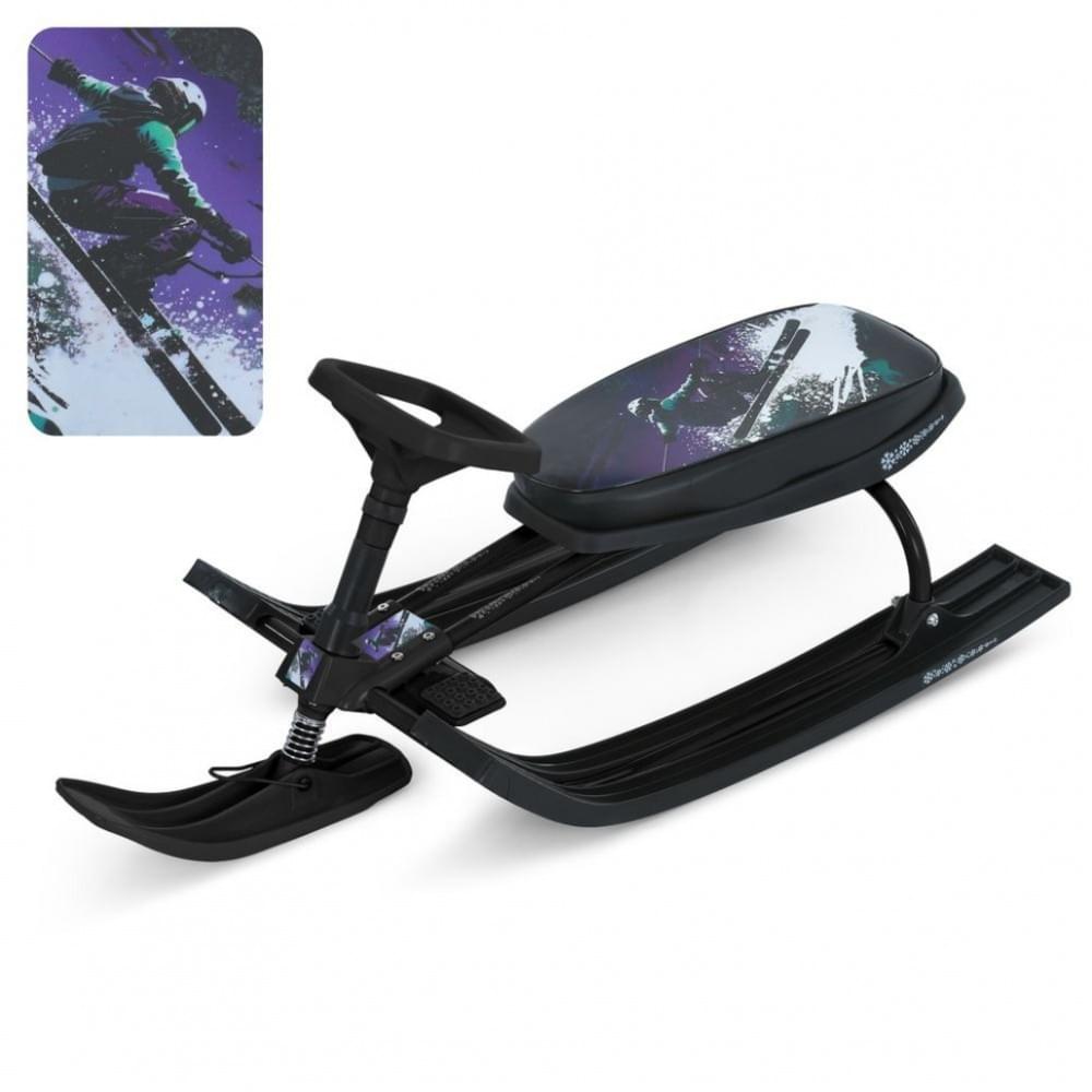 Дитячі зимові санки "Снігокат" MS 1778-4 до 30 кг