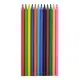 Карандаш 12 цветов CR-888T, эластичный в тубусе "С"