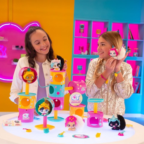 Дитячий ігровий набір "Кошеня Еш" QT Kitties 450001-6 фігурка, будиночок, аксесуари