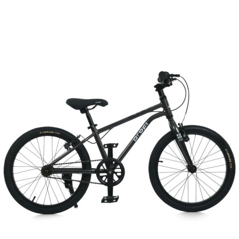 Велосипед дитячий LIGHTY MB 20LIGHTY DARK GREY, колеса 20 дюймів