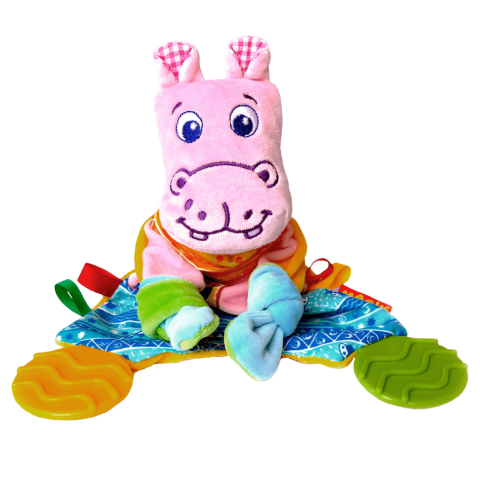 Дитяча іграшка прорізувач "Зоо Бегемот Добряк" Macik  МС 160201-02