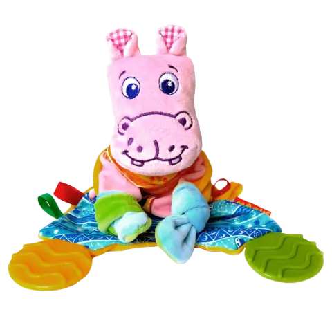 Дитяча іграшка прорізувач "Зоо Бегемот Добряк" Macik  МС 160201-02