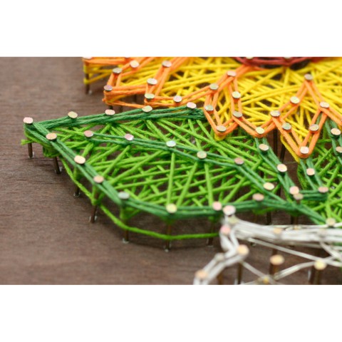 Набір стрінг-арт "Соняшник" ABC-018 дерев'яна основа