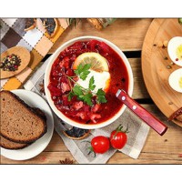 Алмазна мозаїка "Смачний борщ" HEG86889, 30х40 см