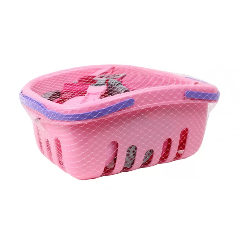 Ігровий кухонний набір посуду 7181TXK з кошиком