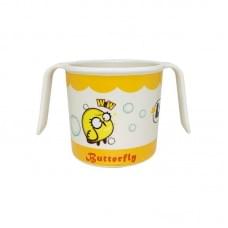 Чашка з бамбукового волокна MGZ-0150(Yellow) з малюнком, 200 мл